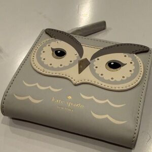 Kate Spade Gray Owl Wallet